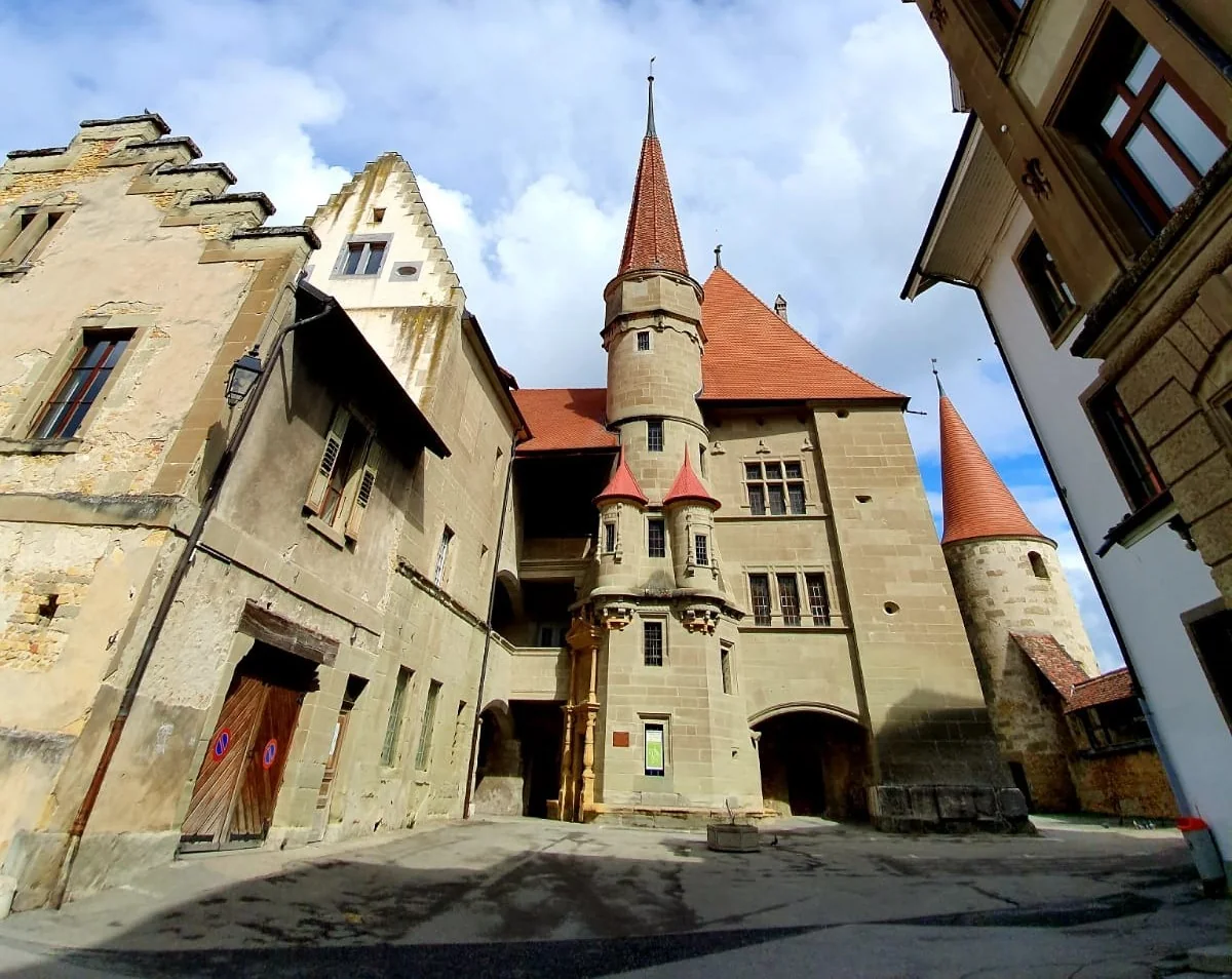 Cour du Château d’Avenches